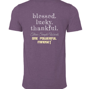 Heather Team Purple - 3001CVC - BACK