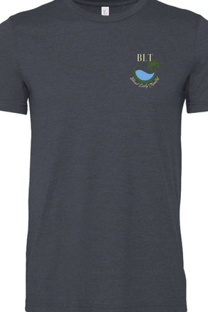 HEATHER NAVY - 3001CVC - FRONT