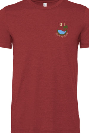Heather Canvas Red - 3001CVC - FRONT
