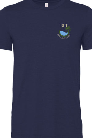 Solid Navy Blend - 3001CVC - FRONT