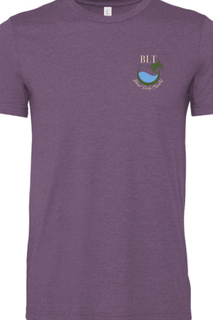 Heather Team Purple - 3001CVC - FRONT