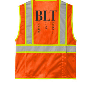 Safety Orange - CSV105 - BACK