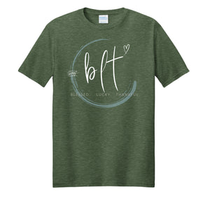 Forest Green Heather - PC455 - FRONT