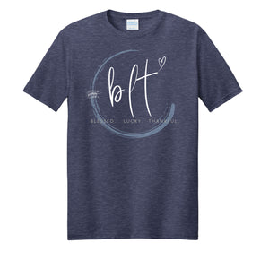 Team Navy Heather - PC455 - FRONT