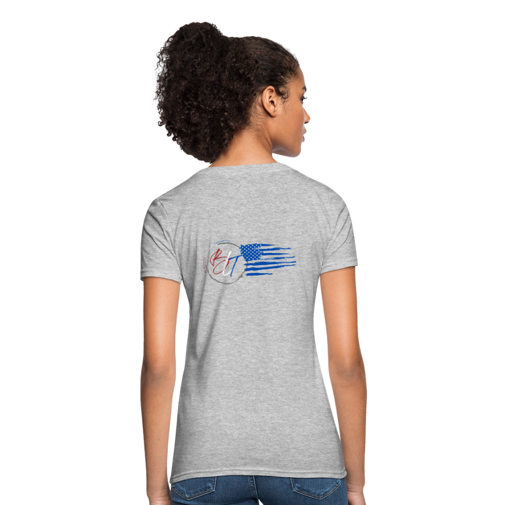 BLT All American Women's T-Shirt - heather gray