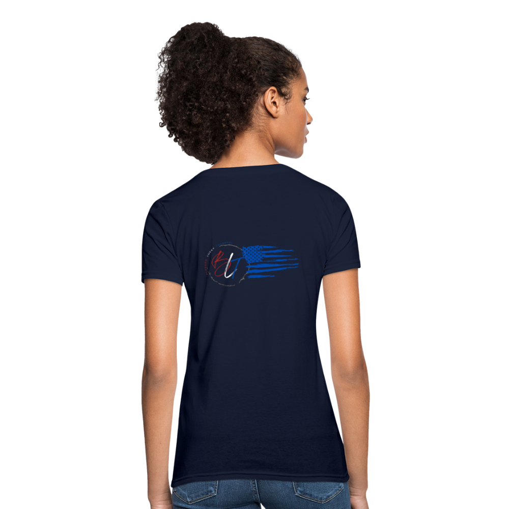 BLT All American Women's T-Shirt - navy