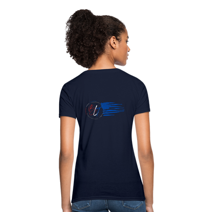 BLT All American Women's T-Shirt - navy