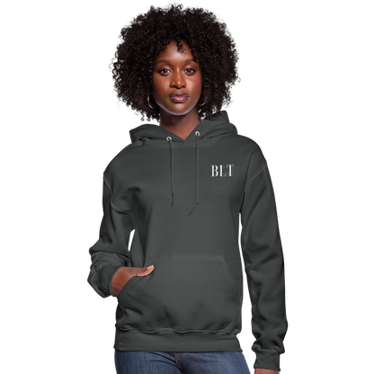 BLT 'Catch a Wave' Women's Hoodie - asphalt