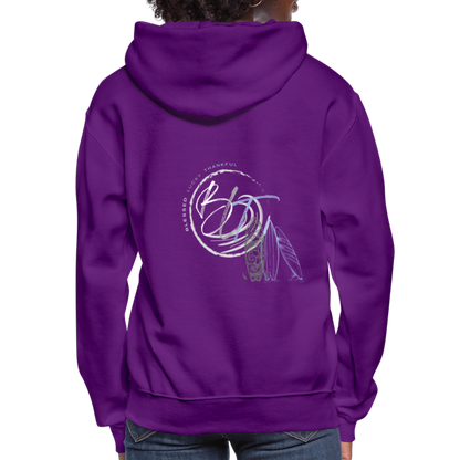 BLT 'Catch a Wave' Women's Hoodie - purple