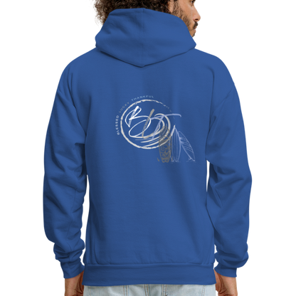 Men's 'Catch a Wave' Hoodie - royal blue