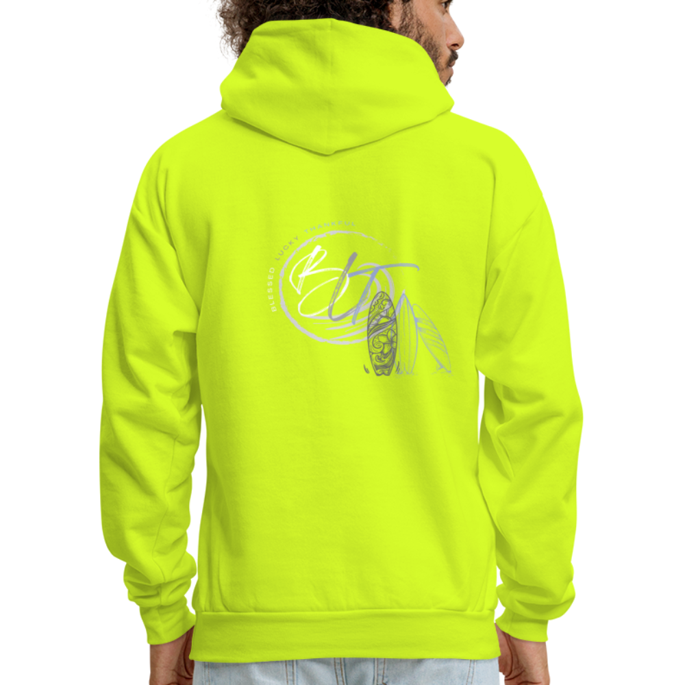 Men's 'Catch a Wave' Hoodie - safety green