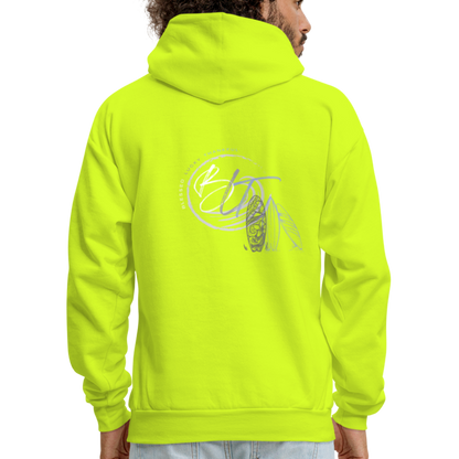 Men's 'Catch a Wave' Hoodie - safety green