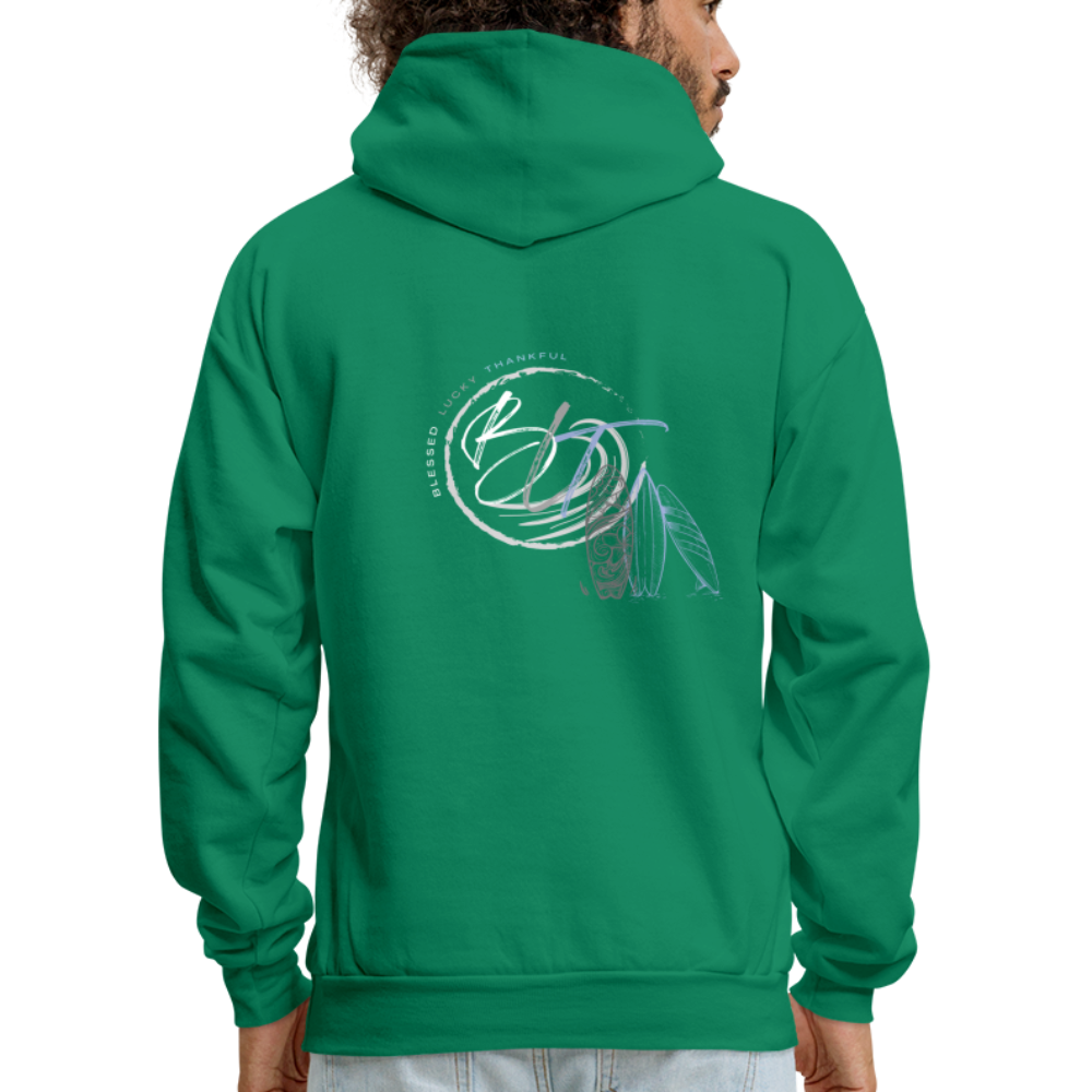 Men's 'Catch a Wave' Hoodie - kelly green