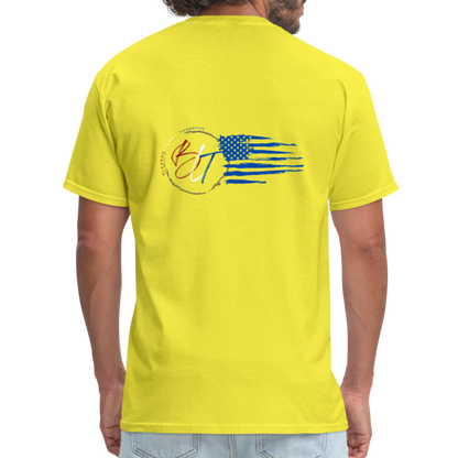 BLT All American Work Classic T-Shirt - Unisex - yellow