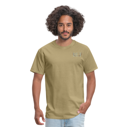 BLT Logo 'Antlers' Work Classic T-Shirt - Unisex - khaki