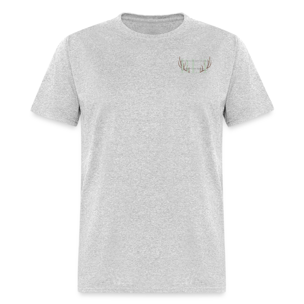 BLT Logo 'Antlers' Work Classic T-Shirt - Unisex - heather gray