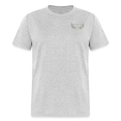 BLT Logo 'Antlers' Work Classic T-Shirt - Unisex - heather gray