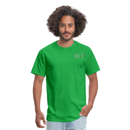 BLT Logo 'Antlers' Work Classic T-Shirt - Unisex - bright green