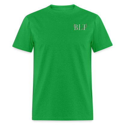 BLT Logo 'Antlers' Work Classic T-Shirt - Unisex - bright green