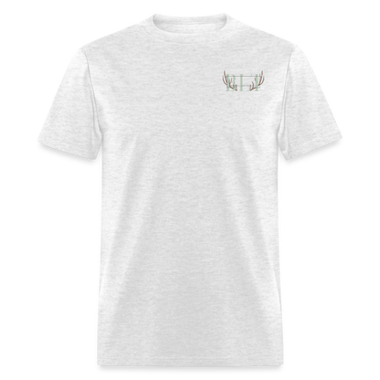 BLT Logo 'Antlers' Work Classic T-Shirt - Unisex - light heather gray