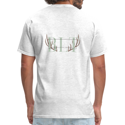 BLT Logo 'Antlers' Work Classic T-Shirt - Unisex - light heather gray