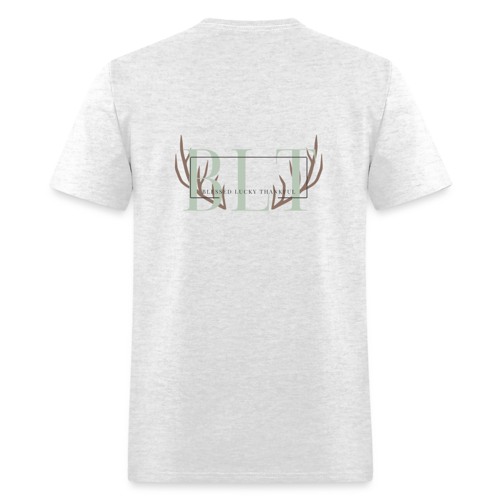 BLT Logo 'Antlers' Work Classic T-Shirt - Unisex - light heather gray