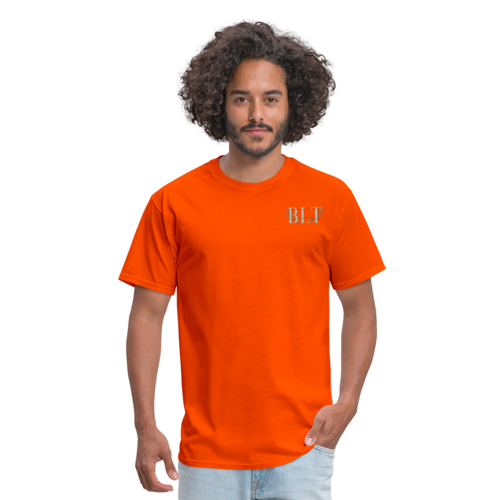 BLT Logo 'Antlers' Work Classic T-Shirt - Unisex - orange