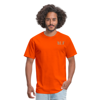 BLT Logo 'Antlers' Work Classic T-Shirt - Unisex - orange