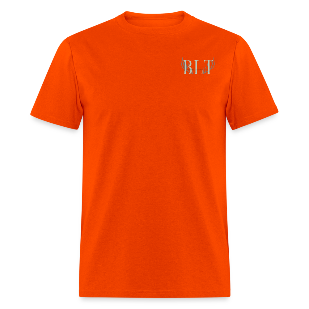 BLT Logo 'Antlers' Work Classic T-Shirt - Unisex - orange