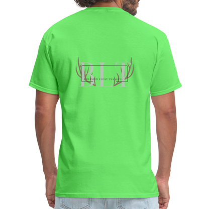 BLT Logo 'Antlers' Work Classic T-Shirt - Unisex - kiwi