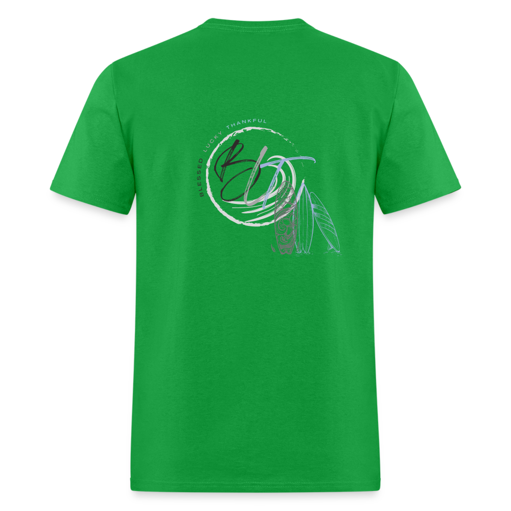 BLT 'Catcha Wave' Work Classic T-Shirt - Unisex - bright green