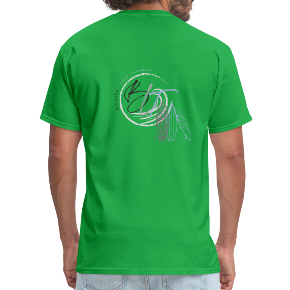 BLT 'Catcha Wave' Work Classic T-Shirt - Unisex - bright green