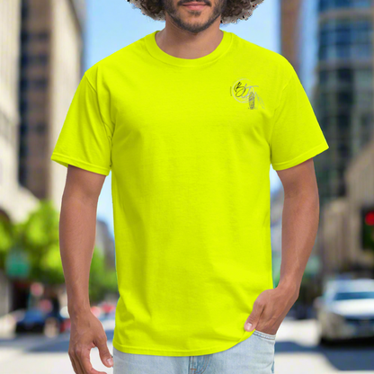 BLT 'Catcha Wave' Work Classic T-Shirt - Unisex - safety green