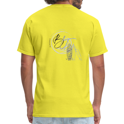 BLT 'Catcha Wave' Work Classic T-Shirt - Unisex - yellow