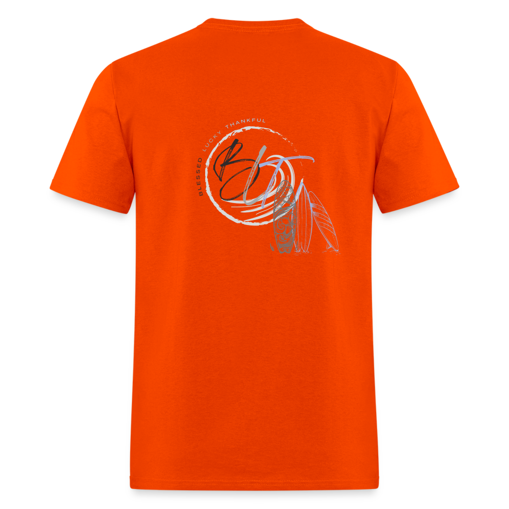 BLT 'Catcha Wave' Work Classic T-Shirt - Unisex - orange