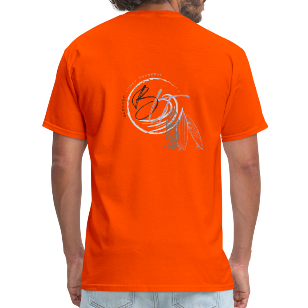 BLT 'Catcha Wave' Work Classic T-Shirt - Unisex - orange