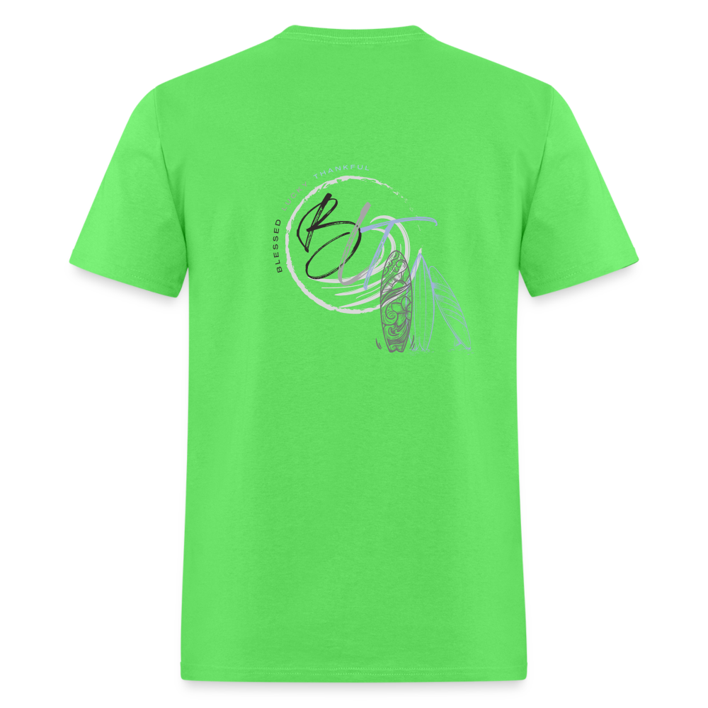 BLT 'Catcha Wave' Work Classic T-Shirt - Unisex - kiwi