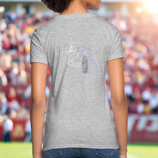 BLT 'Catch a Wave' Women's T-Shirt - heather gray