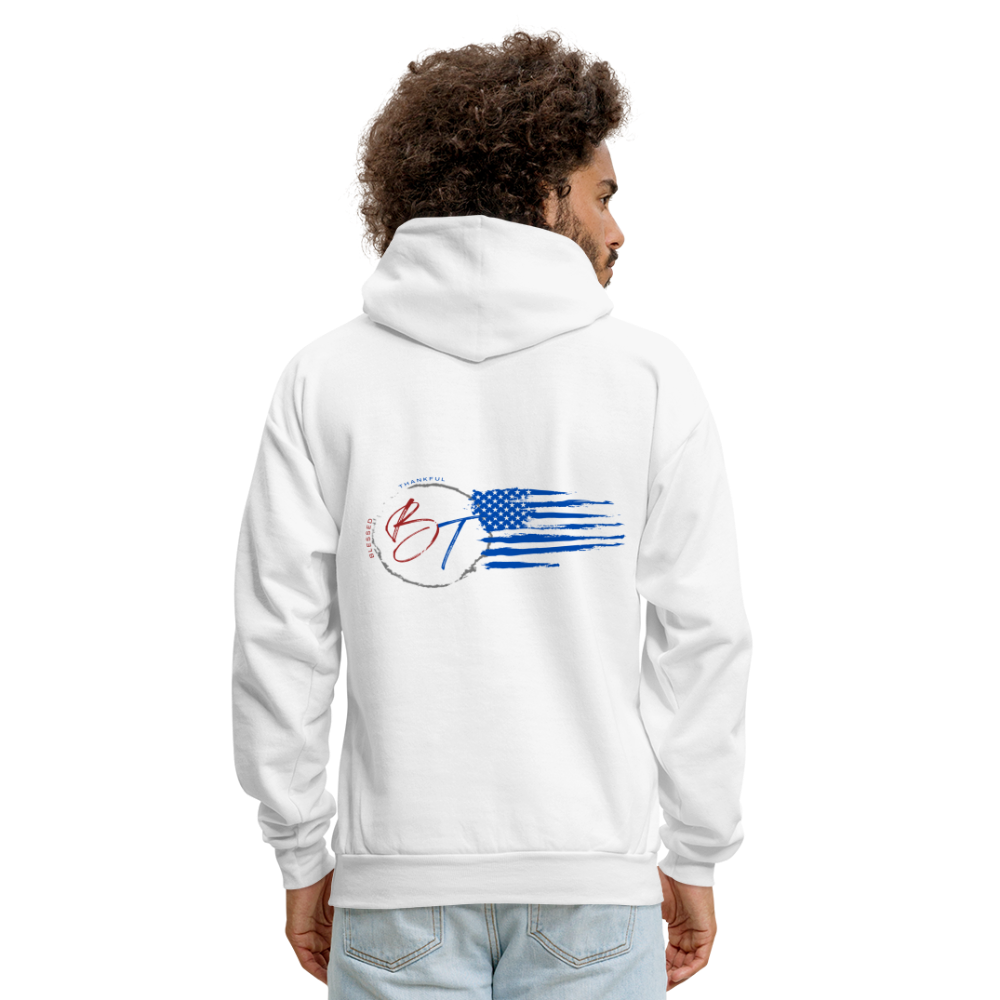 BLT All American Work Hoodie - Unisex - white