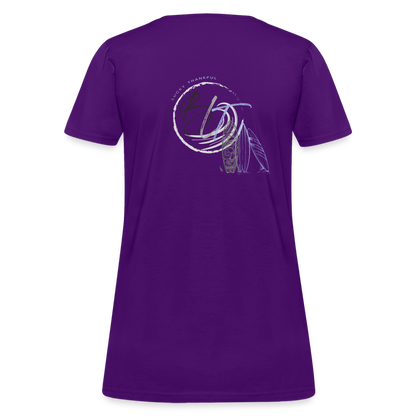 BLT 'Catch a Wave' Women's T-Shirt - purple