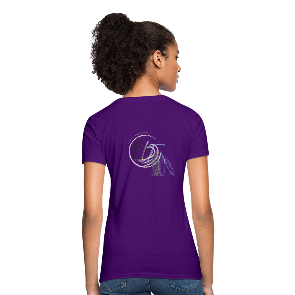 BLT 'Catch a Wave' Women's T-Shirt - purple