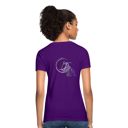 BLT 'Catch a Wave' Women's T-Shirt - purple