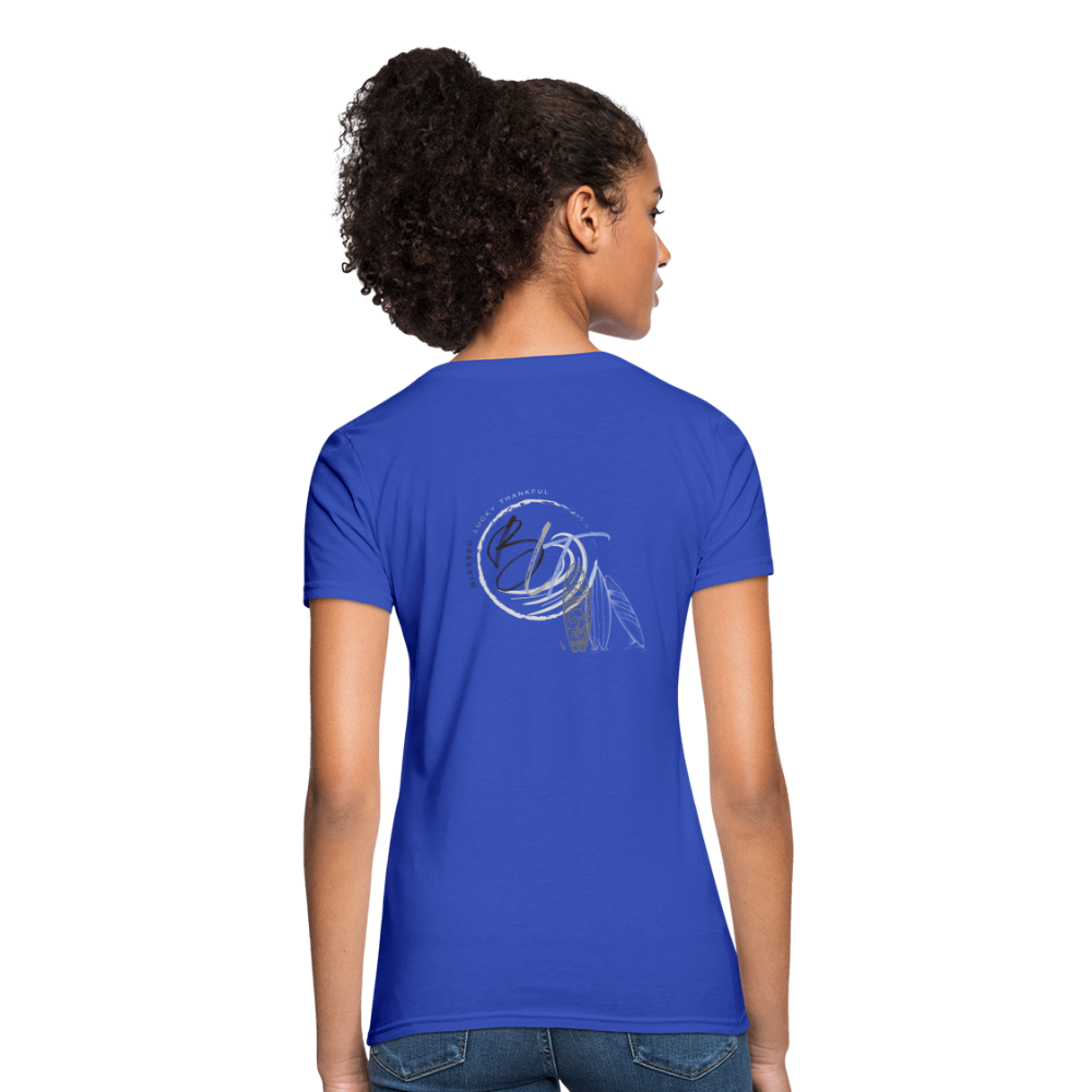 BLT 'Catch a Wave' Women's T-Shirt - royal blue