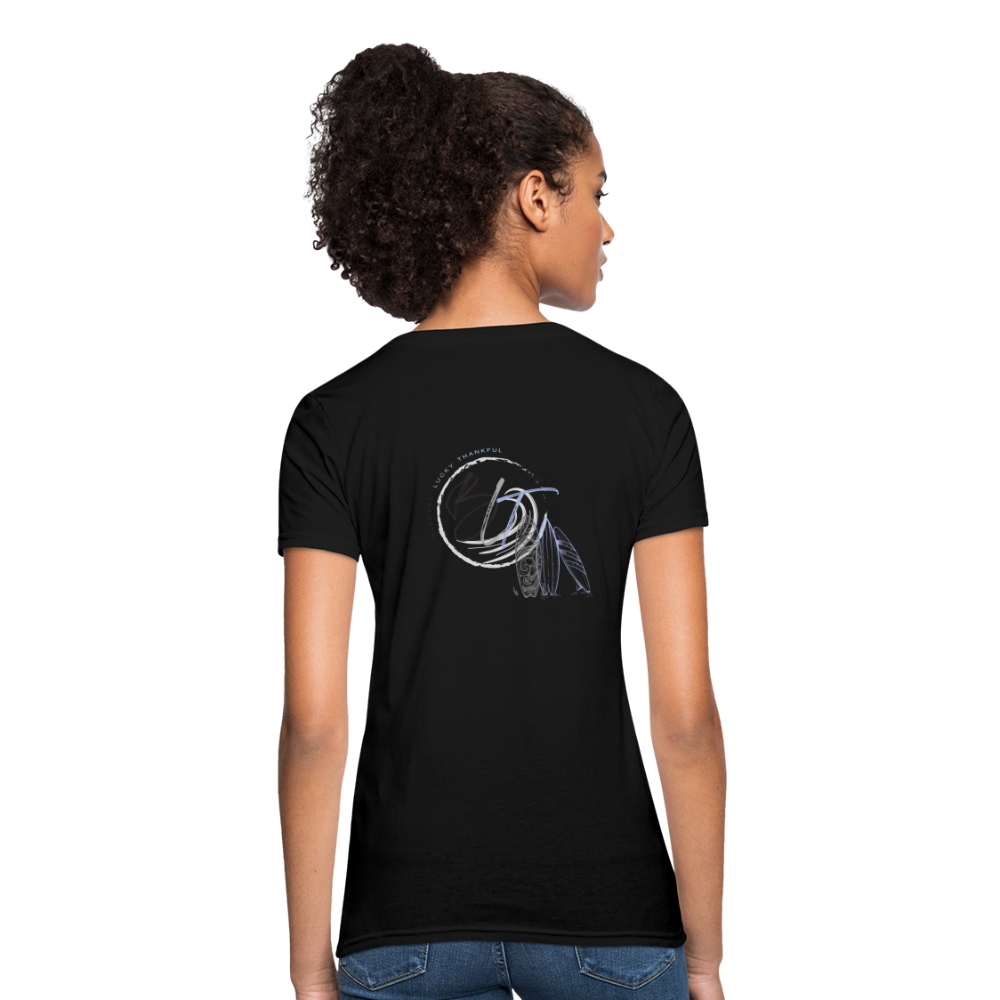 BLT 'Catch a Wave' Women's T-Shirt - black