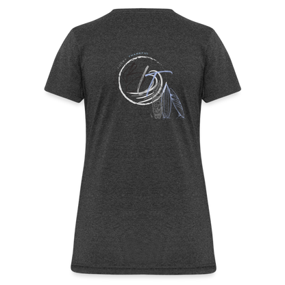 BLT 'Catch a Wave' Women's T-Shirt - heather black