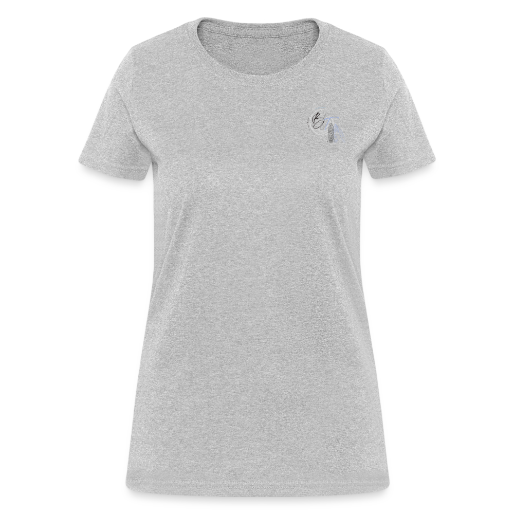 BLT 'Catch a Wave' Women's T-Shirt - heather gray