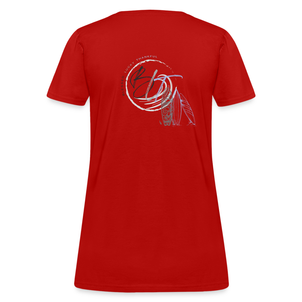 BLT 'Catch a Wave' Women's T-Shirt - red