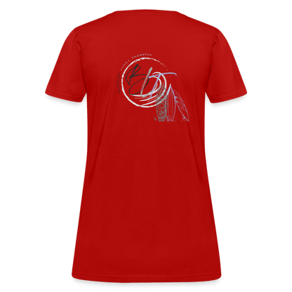 BLT 'Catch a Wave' Women's T-Shirt - red