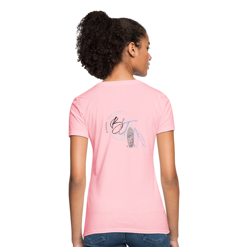 BLT 'Catch a Wave' Women's T-Shirt - pink