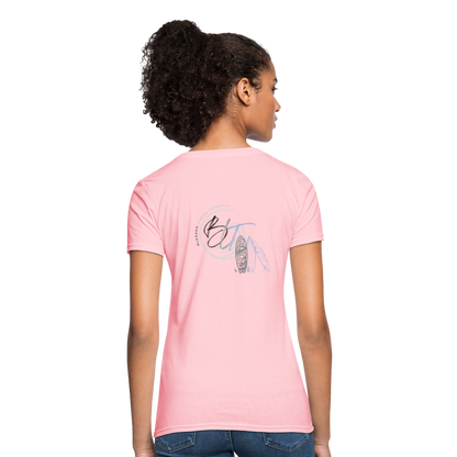 BLT 'Catch a Wave' Women's T-Shirt - pink